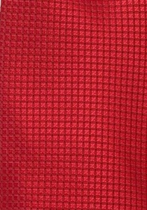 Cravatta XXL quadrettini rosso