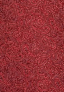 Cravatta paisley rosso
