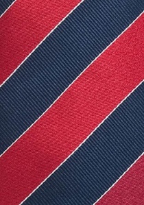 Cravatta XXL seta rosse blu