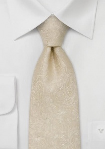 Cravatta matrimonio champagne