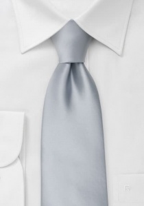 Cravatta da bambino argento