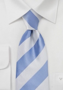 Cravatta righe azzurre