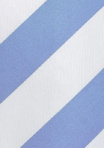 Krawatte Streifen hellblau