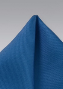 Fazzoletto da taschino  blu seta