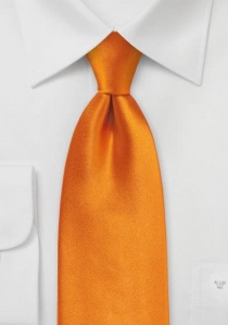 Cravatta arancione chiaro