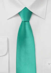 Cravatta stretta turchese