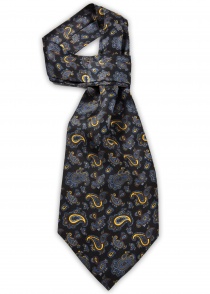 Ascot paisley nero