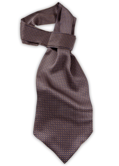 Ascot braun stahlblau Kästchenstruktur Ascot braun stahlblau Kästchenstruktur