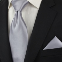 Set di cravatte e fazzoletti da taschino da uomo -