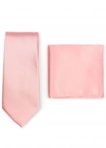 Set di cravatte e sciarpe - rosa