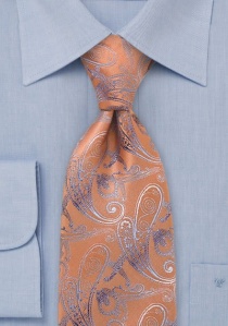 Cravatta motivo floreale