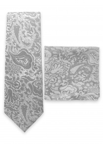 Composizione cravatta e fazzoletto da taschino
