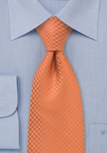 Cravatta arancione rame