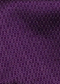 Set Herrenschleife mit Herren-Einstecktuch strukturiert violett