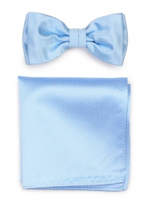 Papillon con fazzoletto Struttura Sky Blue