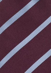 Uomo Linee di cravatte Argento Blu Viola