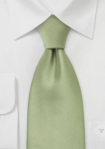 Krawatte hellgrün einfarbig