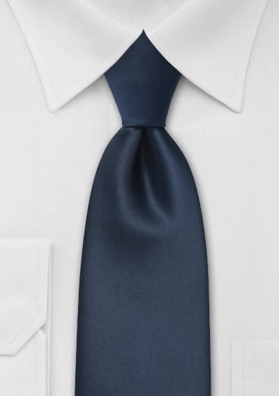 Clip-Krawatte in navy Clip-Krawatte in navy
