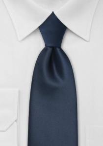 di larghezza di 3.5" Clip per Cravatta Nero O Blu Scuro Matt in poliestere forte clip 18" lunghezza inc 