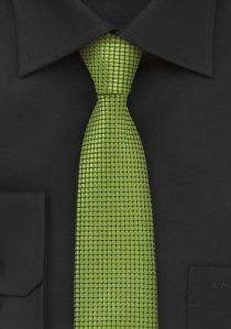 Cravatta sottile  verde