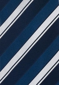 Cravatta di sicurezza blu argento