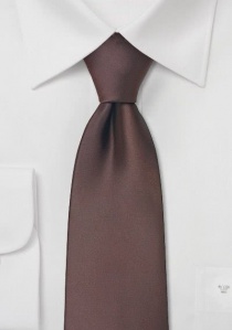 Cravatta XXL marrone scuro