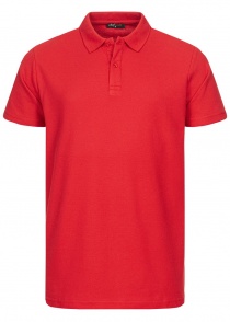 Herren Polohemd "Classic-Style" in rot