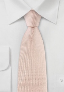 Cravatta sottile rosa