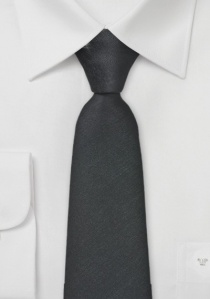 Cravatta asfalto nero marmorizzato