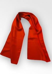 Sciarpa da donna in seta rosso fragola