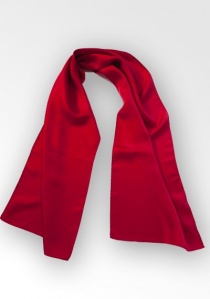 Sciarpa da donna in seta rossa