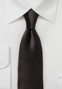 Moda Cravatta Monocromo Asfalto Nero