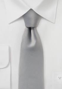 Cravatta Striking da uomo tinta unita grigio