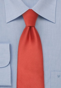 Cravatta rosso pomodoro