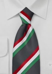 Cravatta nazionale ungherese in rosso, bianco e