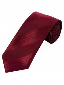 Cravatta business a righe strette tinta unita