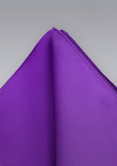 Einstecktuch violett
