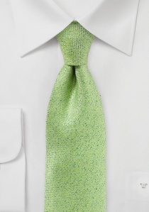 Cravatta business screziata di verde chiaro