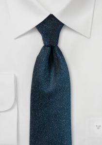 Cravatta business maculata in blu notte