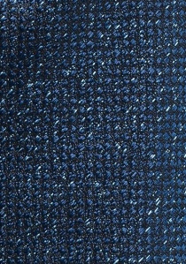 Cravatta business maculata in blu notte