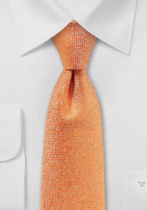 Cravatta screziata di rame-arancio