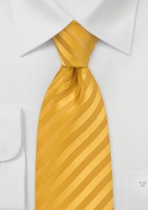 Cravatta righe giallo