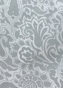 Cravatta paisley argento