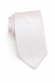 Set Business Cravatta Fazzoletto Rosa Pallido