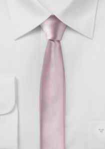 Rosa cravatta extra sottile
