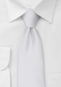 Cravatta Moulins bianco puro
