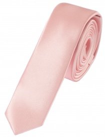 Cravatta business extra slim rosa blush