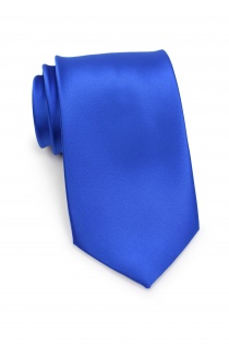 Set cravatta business e scialle decorativo - Blu