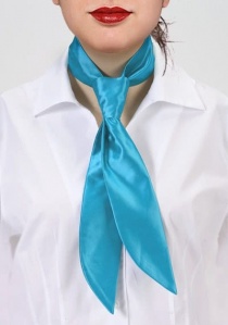 Cravatta femminile turchese