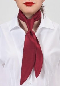 Cravatta donna rossa
